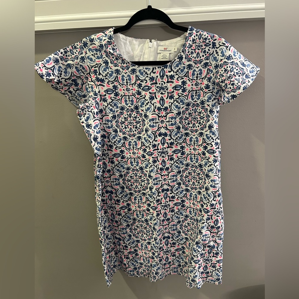 Vineyard Vines Seahorse Dress Size Small